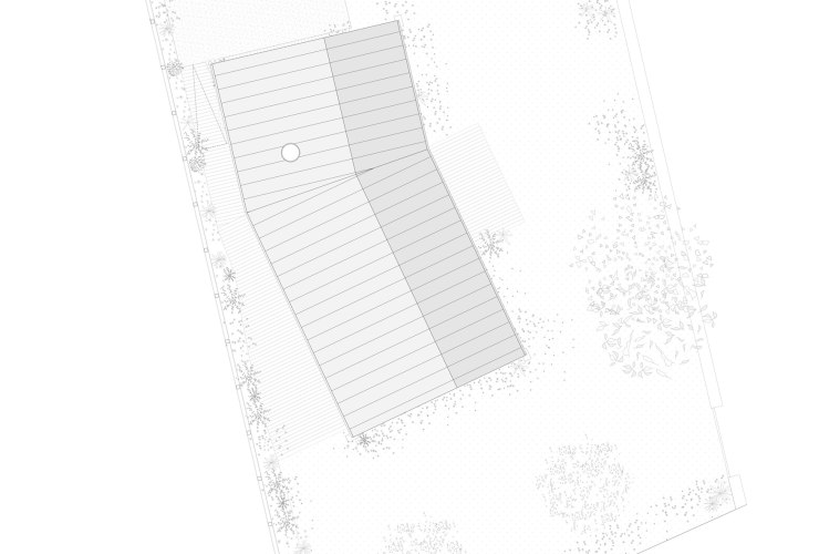 La Maison Pliée - Plan de Masse - © Figura Studio