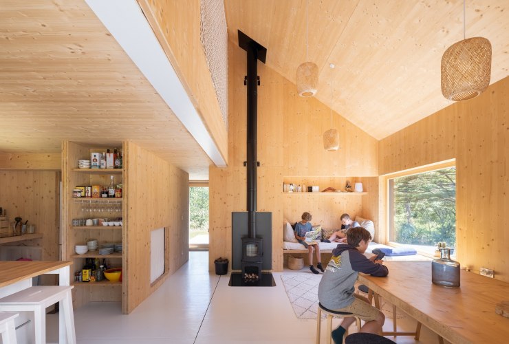Maison bois CLT - GAYET-ROGER architectes+Anne GAYET Architecte