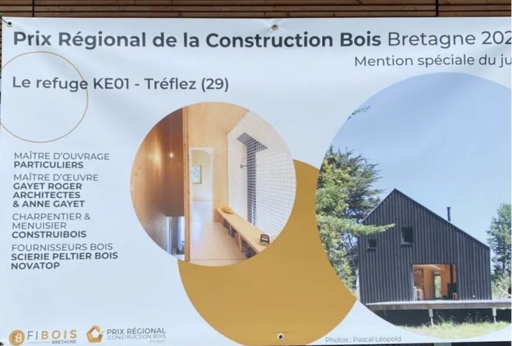 Prix Régional FIBOIS Bretagne 2022 Gayet-Construibois