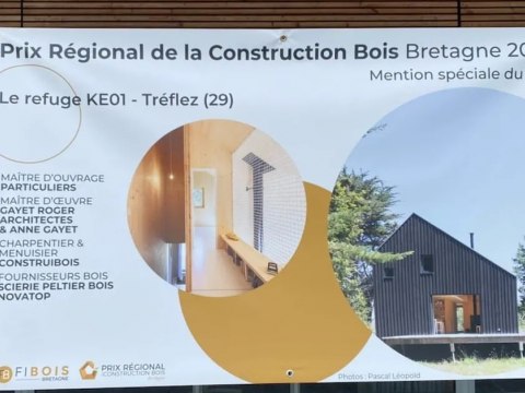 Prix Régional FIBOIS Bretagne 2022 Gayet-Construibois